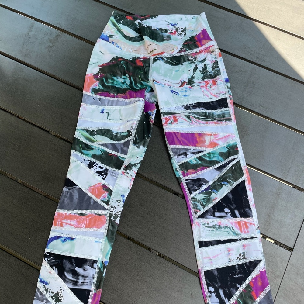 Lululemon Printed Crop Leggings